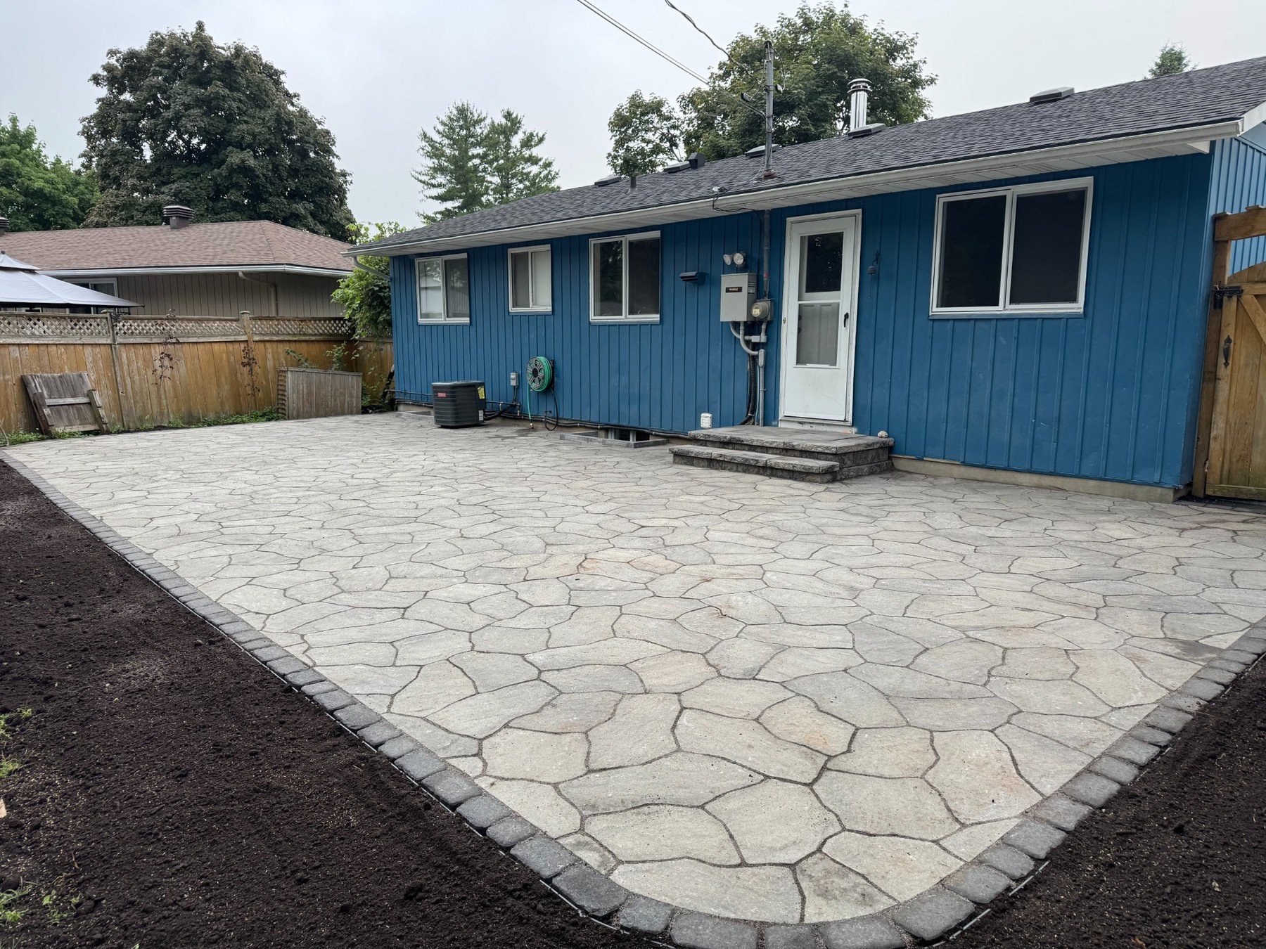 RM Modern Landscaping patio project